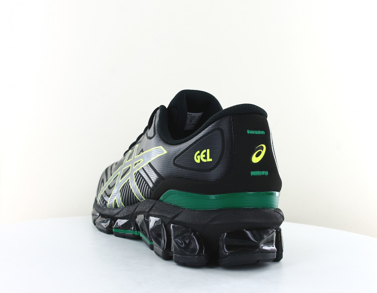 Asics Gel quantum 360 VII noir jaune fluo vert forest