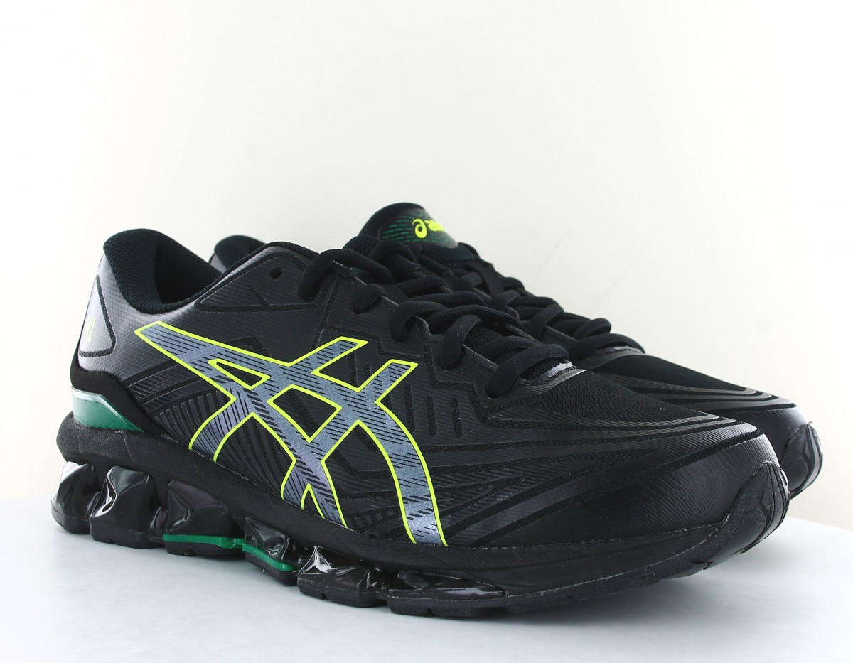 Asics Gel quantum 360 VII noir jaune fluo vert forest