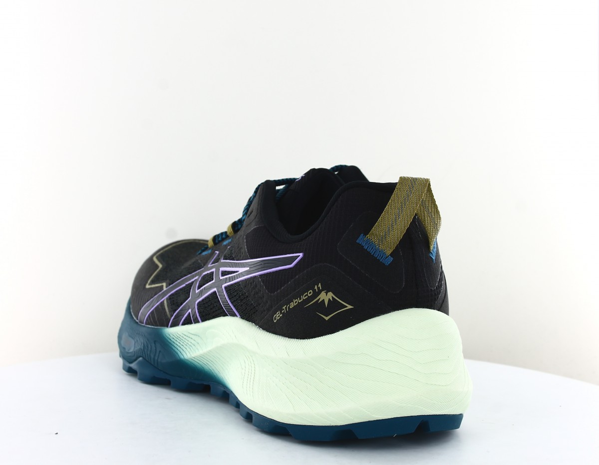 Asics Gel trabuco 11 noir mauve bleu