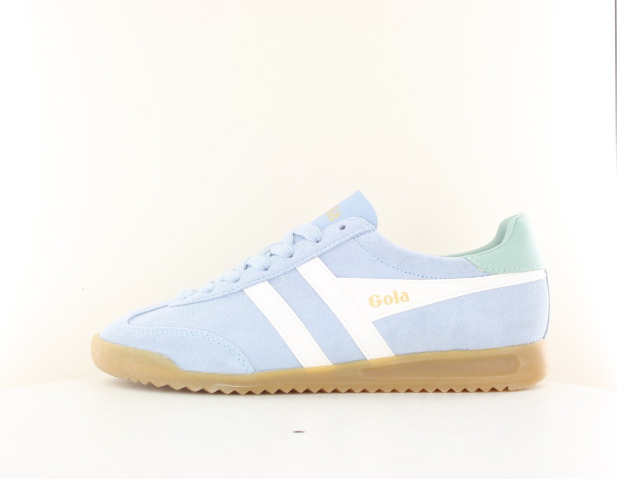 Gola Torpedo bleu ciel beige vert
