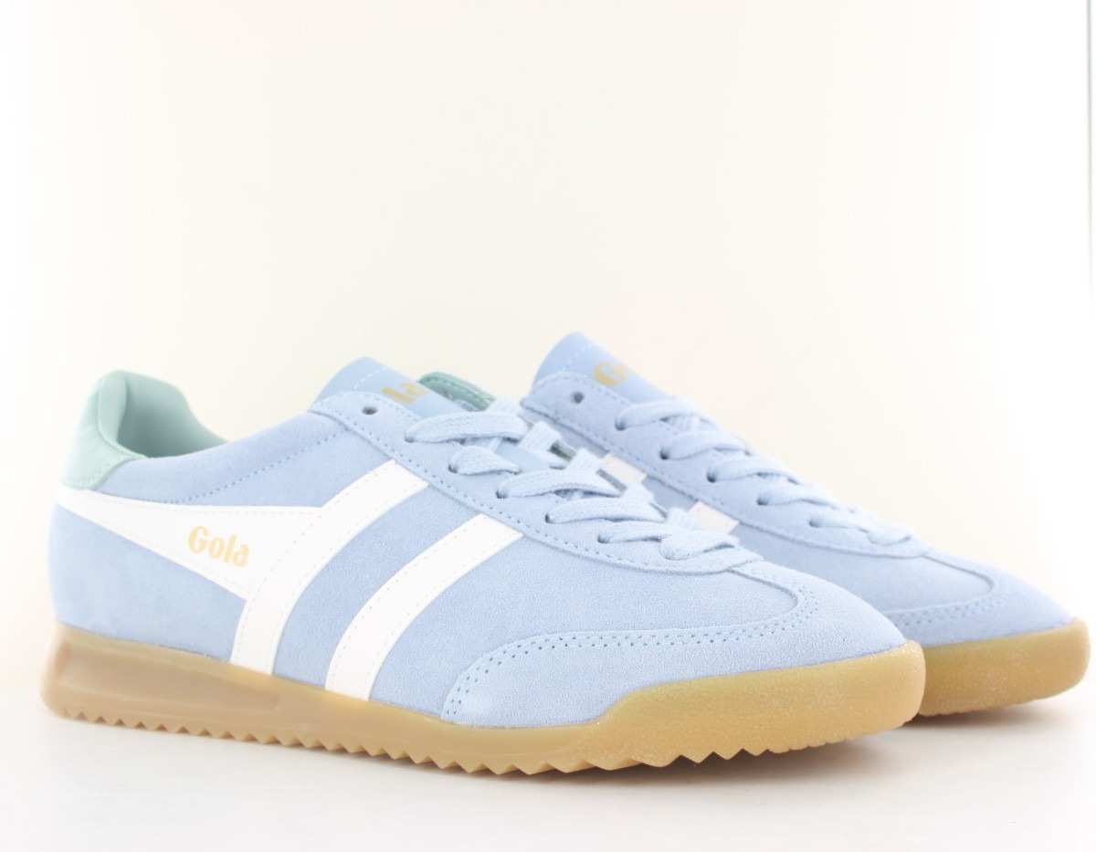 Gola Torpedo bleu ciel beige vert