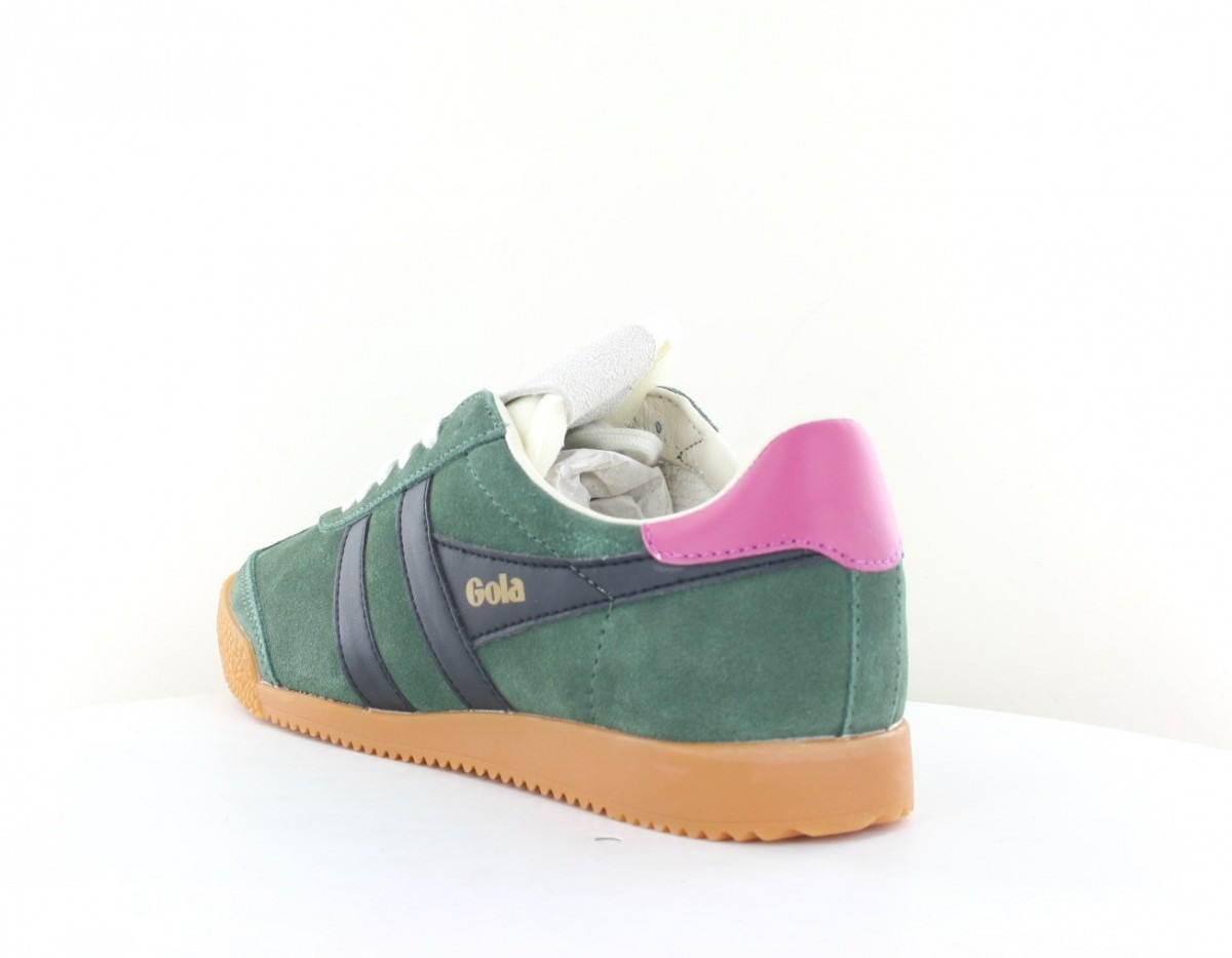 Gola Elan vert noir fushia