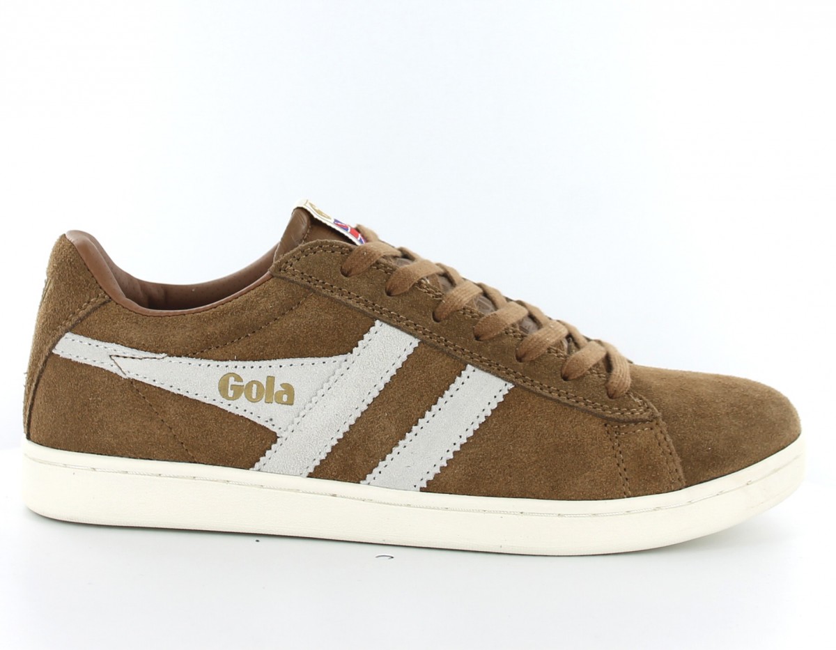 Gola Equipe suede marron - beige