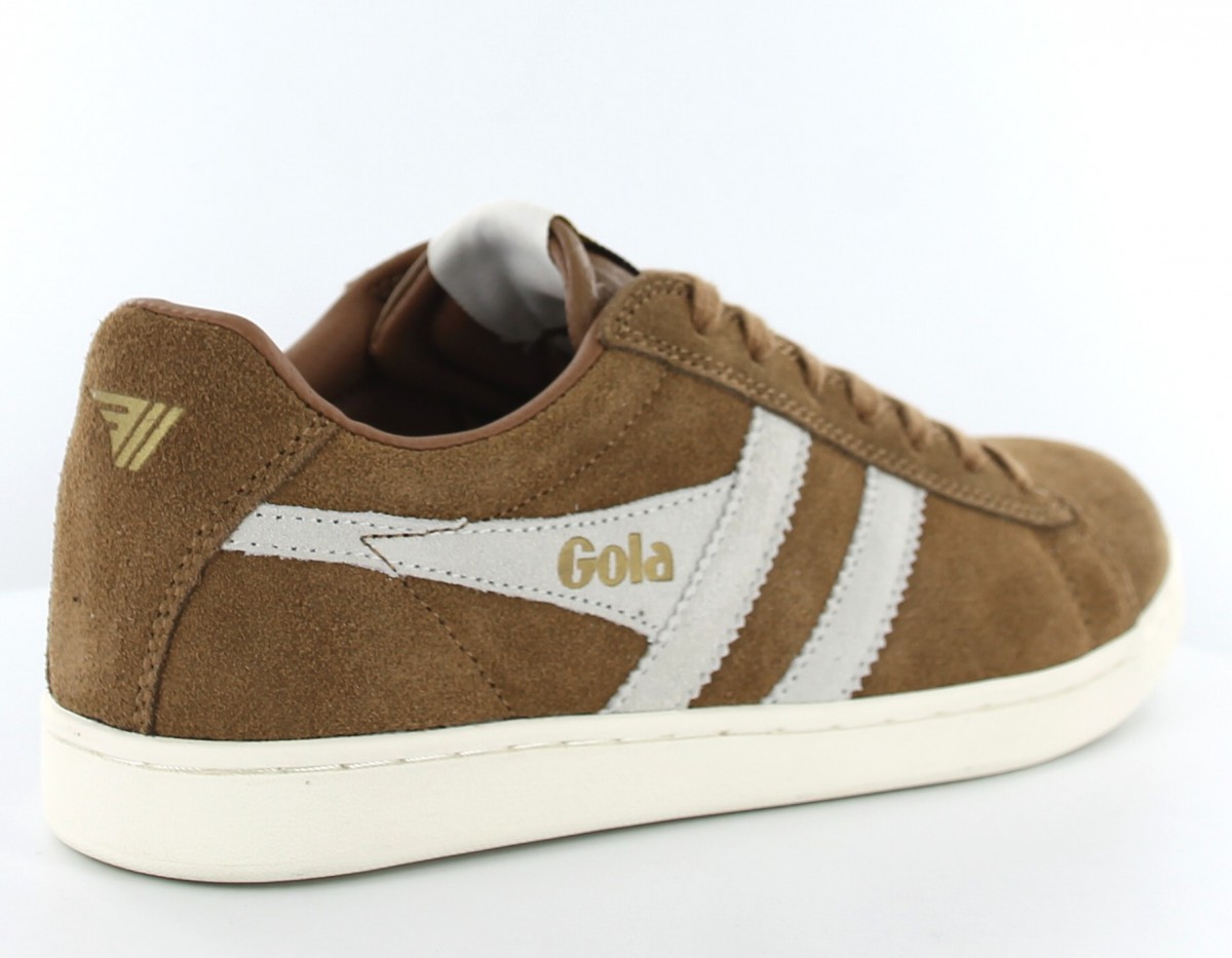 Gola Equipe suede marron - beige