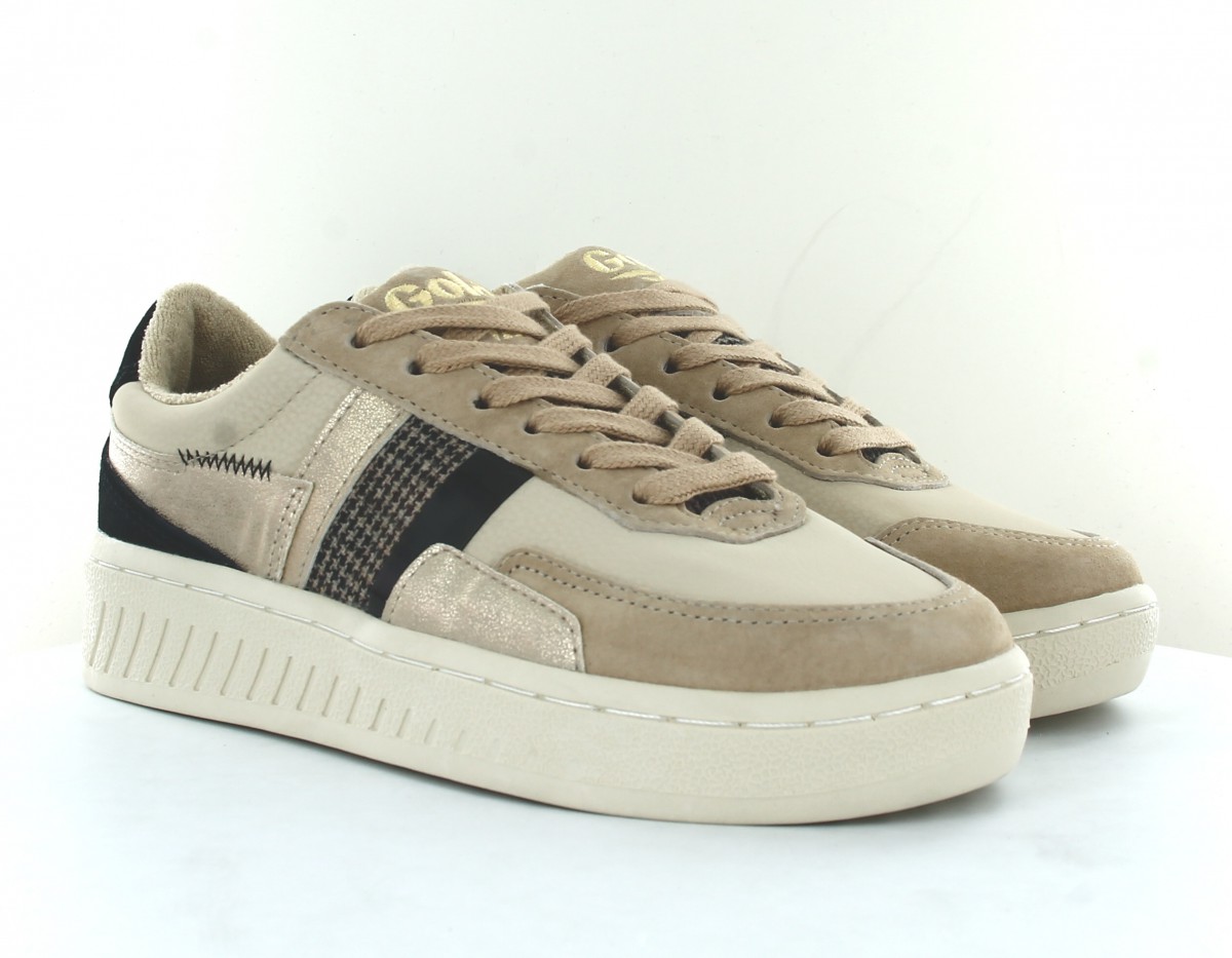 Gola Grandslam mode beige noir