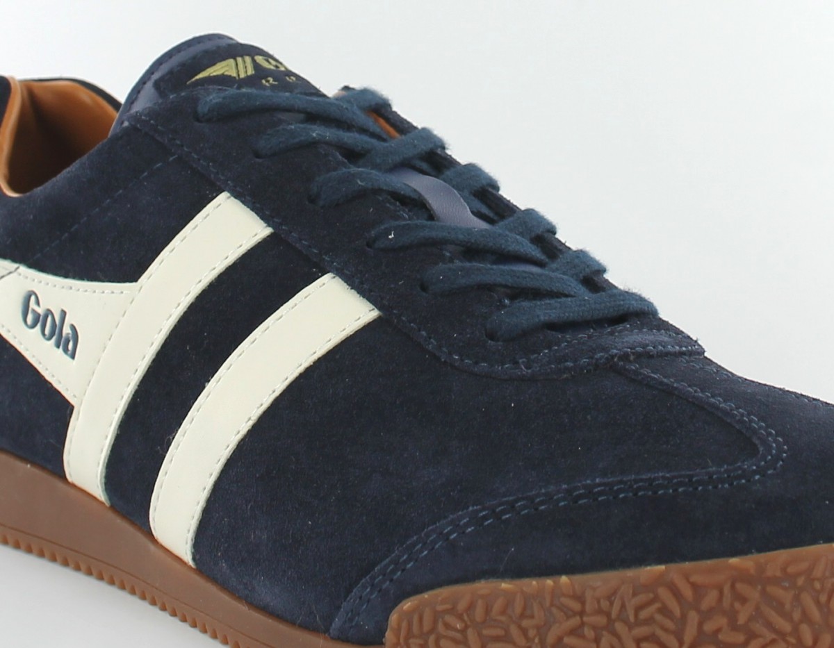 Gola Harrier suede Bleu / Marine / Créme