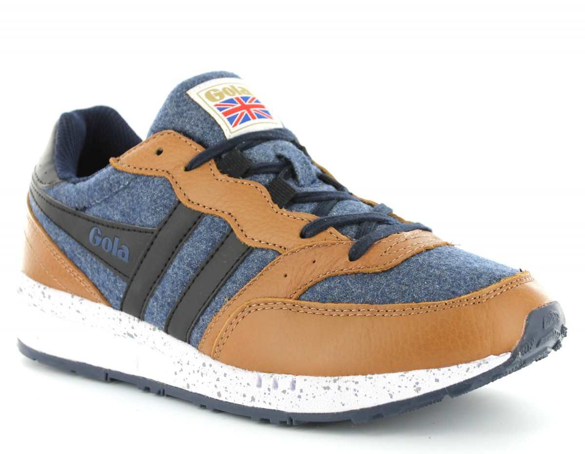 Gola Samurai Felt BLEU/NOIR/CAMEL
