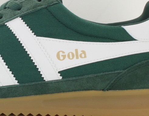 Gola Tornado vert blanc gomme