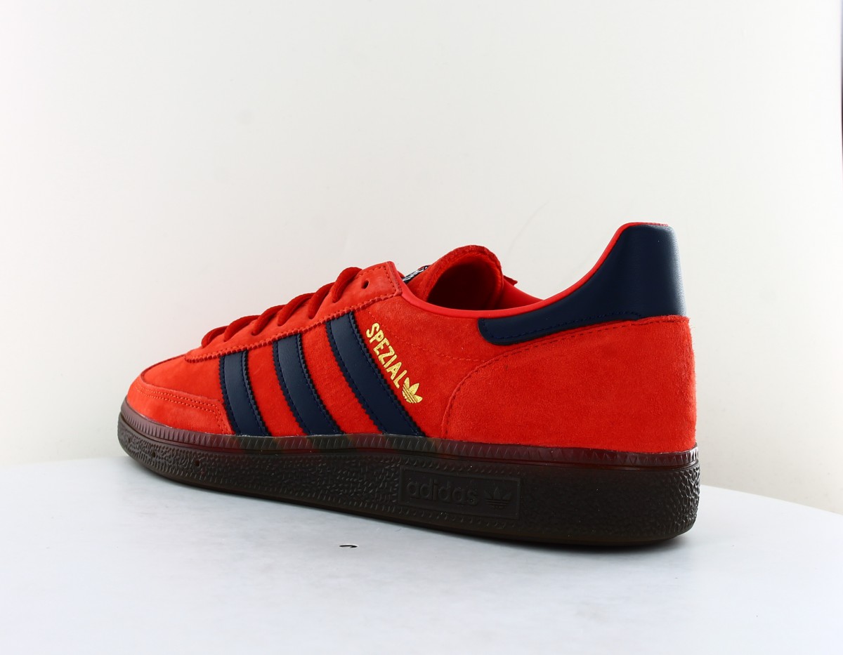 Adidas Spezial orange bleu marine marron