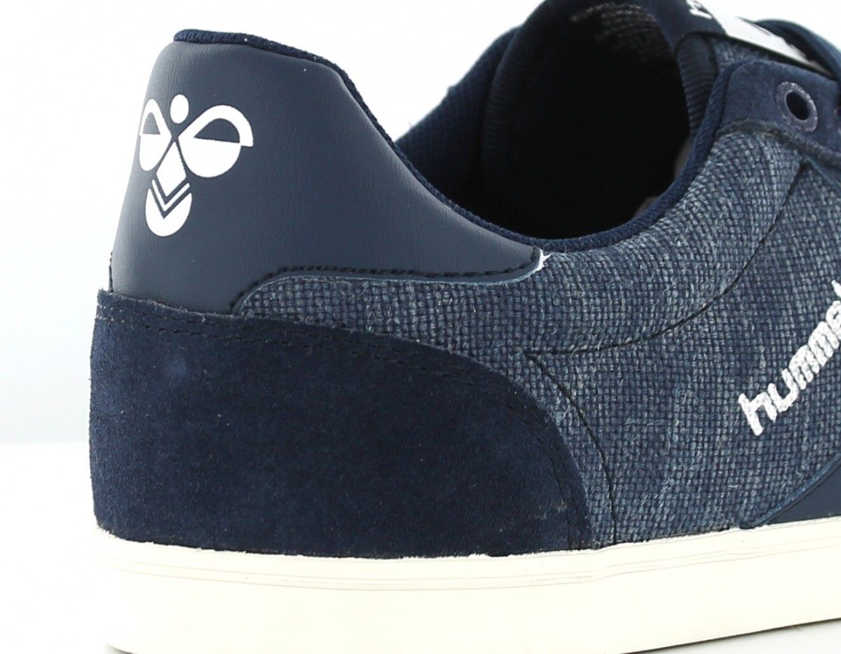 Hummel Ten Star washed low BLEU/MARINE