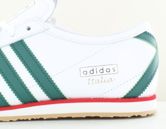 Adidas Italia 70's blanc vert rouge
