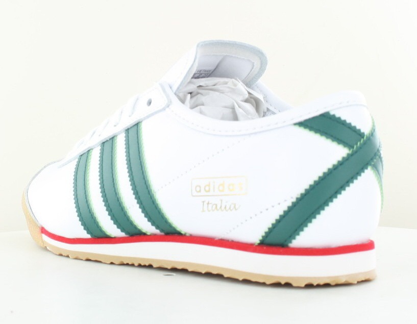 Adidas Italia 70's blanc vert rouge