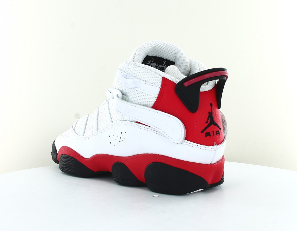 Jordan Jordan 6 rings blanc noir rouge