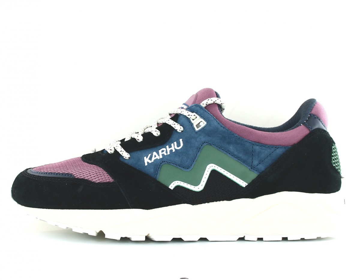 Karhu Aria bleu marine noir rose vert