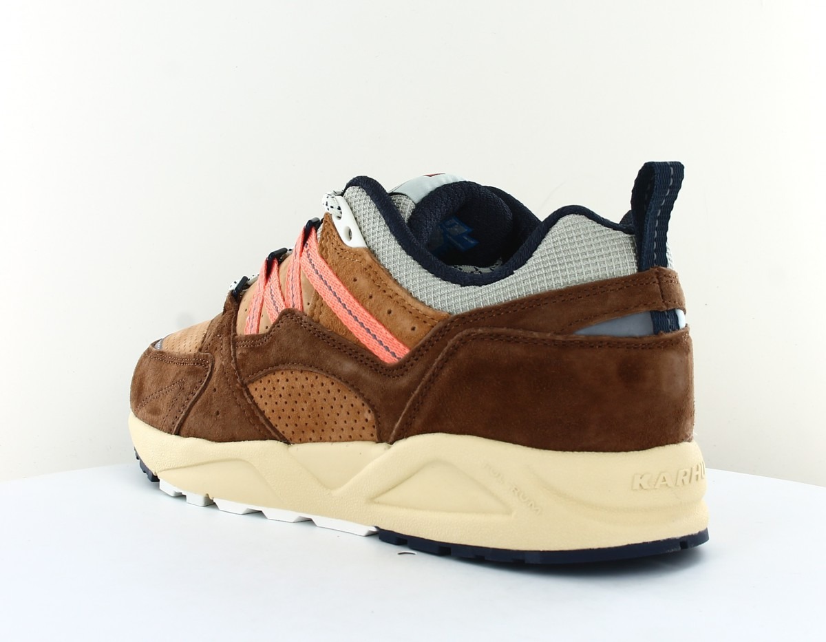 Karhu Fusion 2.0 marron foncé marron orange gris