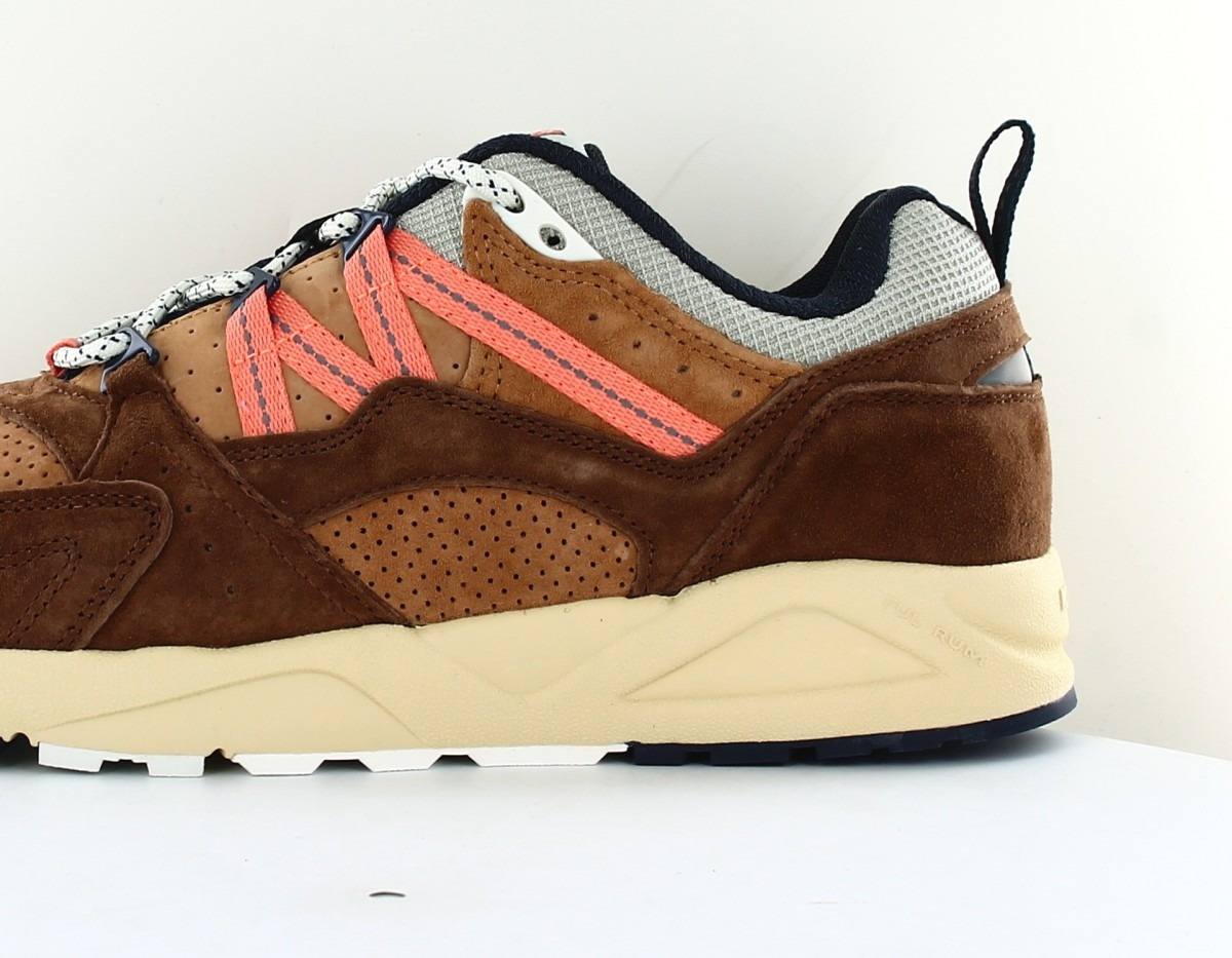 Karhu Fusion 2.0 marron foncé marron orange gris