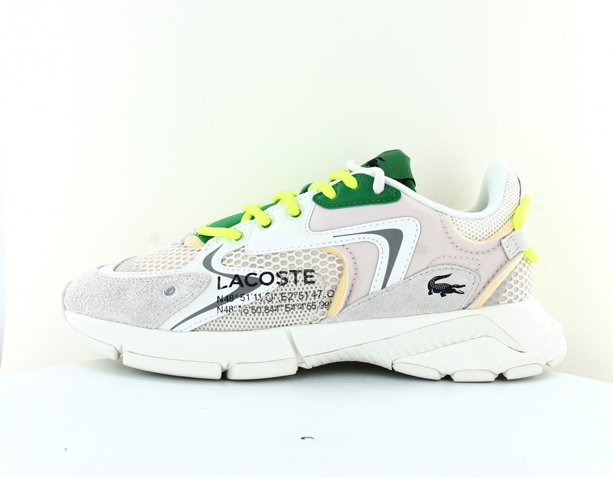 Lacoste L003 NEO beige vert