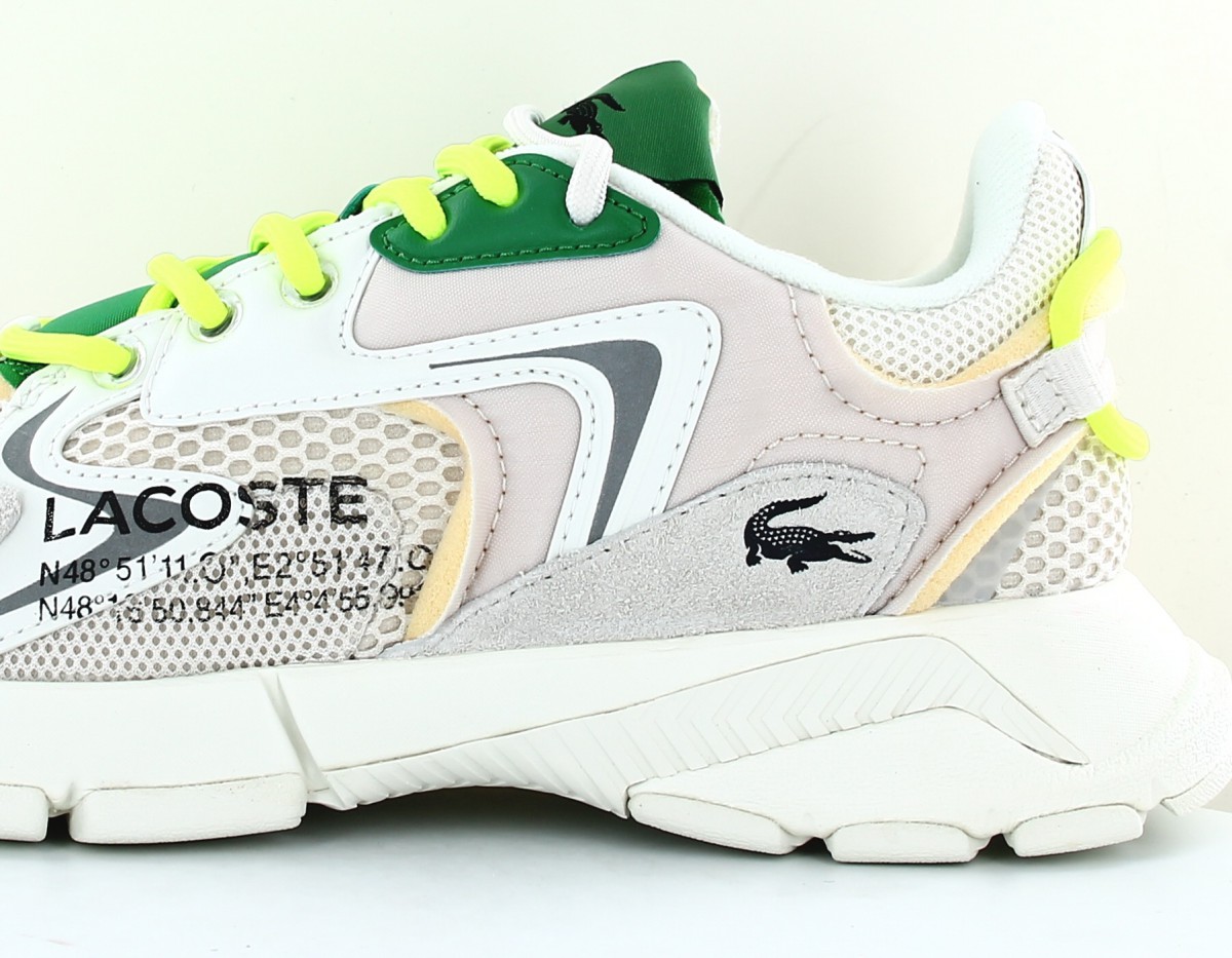 Lacoste L003 NEO beige vert