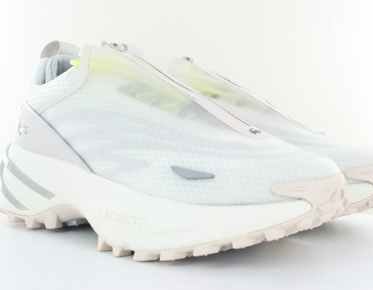 Lacoste Audyssor trail blanc beige jaune