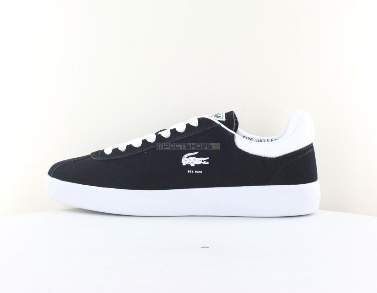 Lacoste Baseshot noir blanc