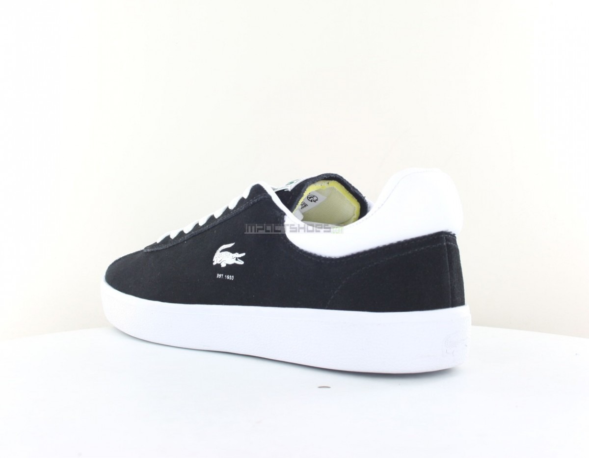 Lacoste Baseshot noir blanc