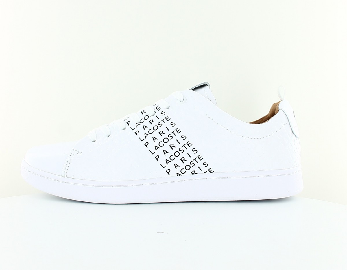 Lacoste Carnaby 319 luxe blanc noir