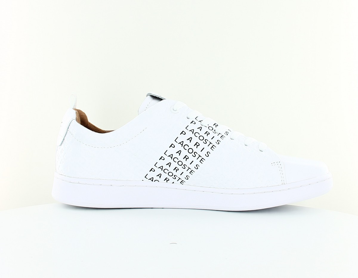 Lacoste Carnaby 319 luxe blanc noir