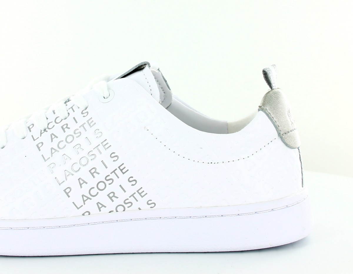 Lacoste Carnaby evo 119 11 blanc argent