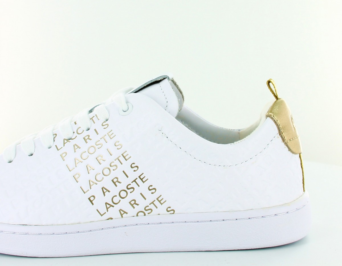 Lacoste Carnaby evo 119 11 blanc or