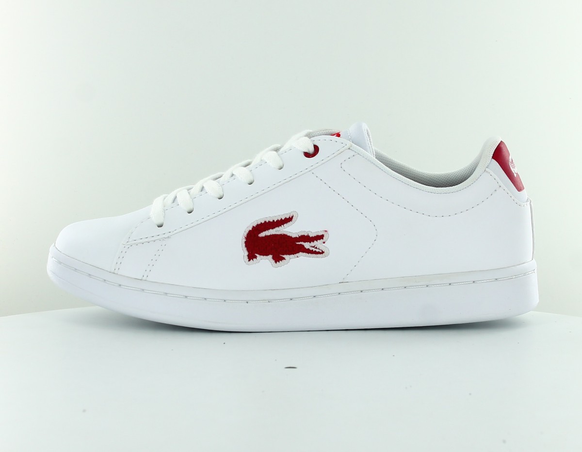 Lacoste Carnaby evo 318 blanc-rouge