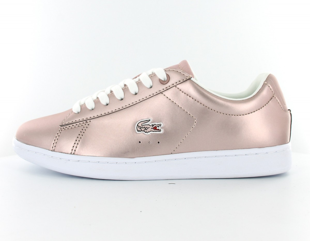 Lacoste Carnaby Evo 117 Rose-Blanc