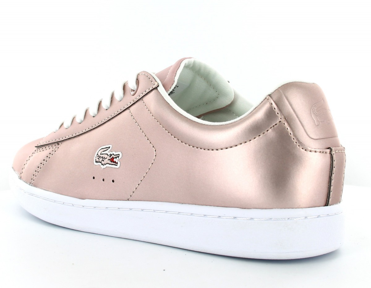 Lacoste Carnaby Evo 117 Rose-Blanc