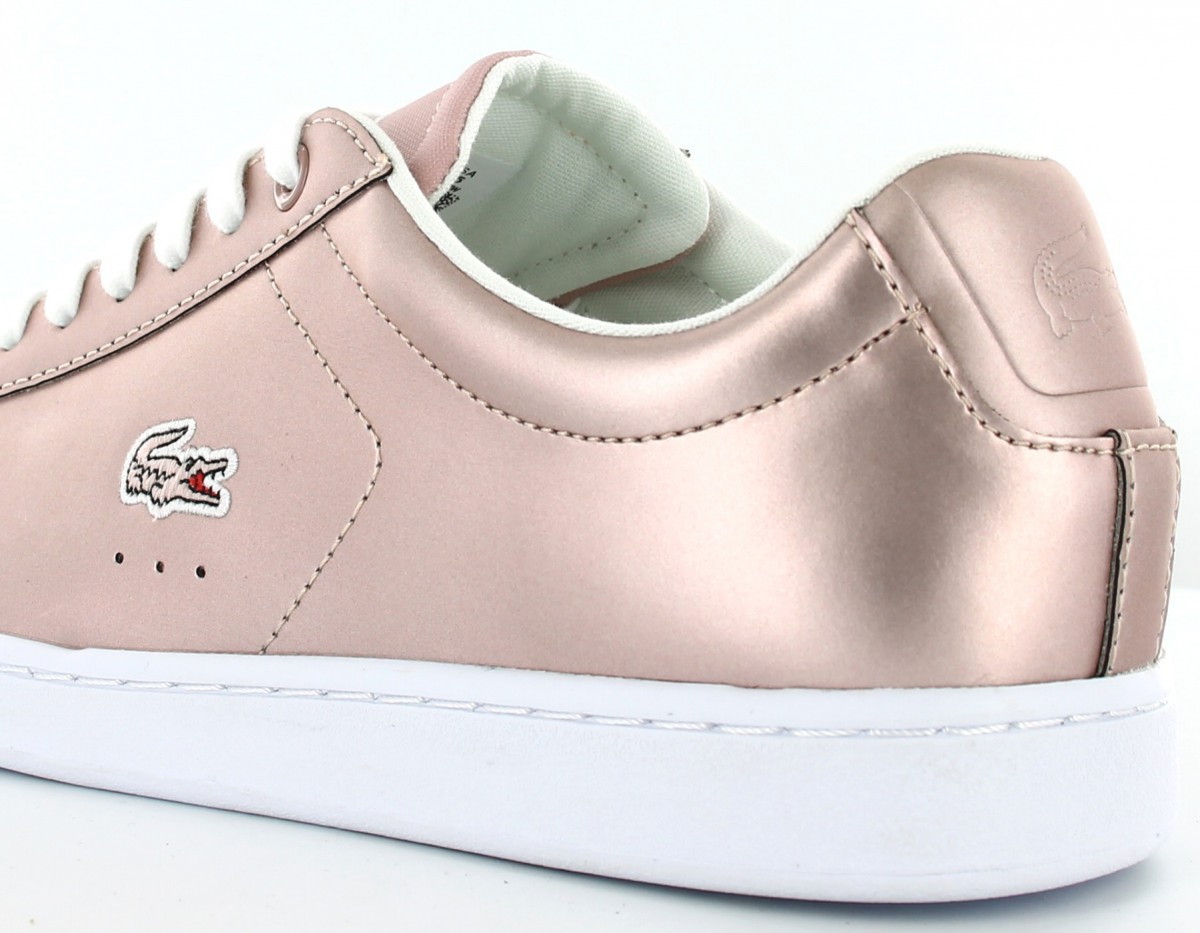 Lacoste Carnaby Evo 117 Rose-Blanc