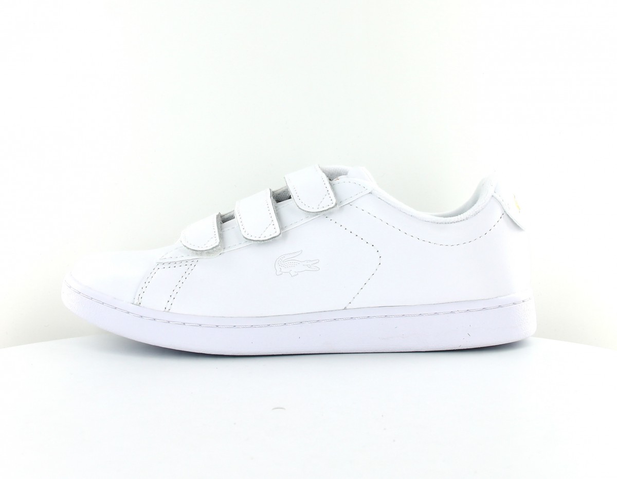 Lacoste Carnaby evo strap 1191 blanc or