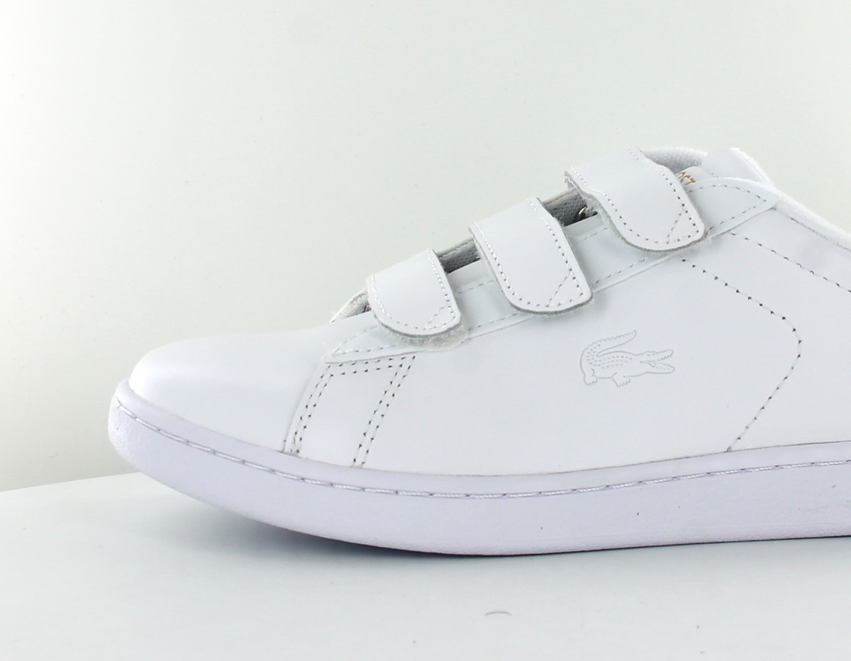 Lacoste Carnaby evo strap 1191 blanc or