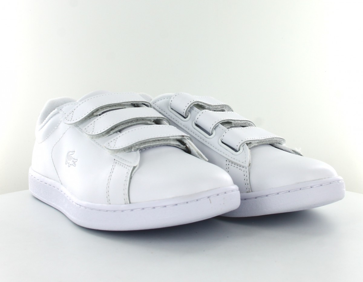Lacoste Carnaby evo strap 1191 blanc or