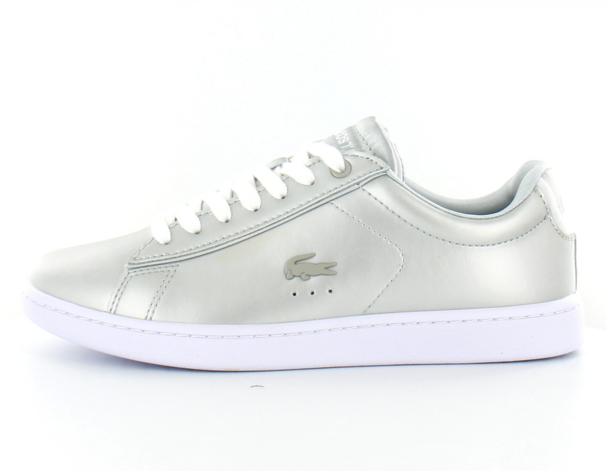 Lacoste Carnaby Evo 118 Gris Argent-Blanc