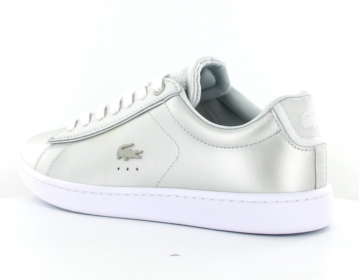 Lacoste Carnaby Evo 118 Gris Argent-Blanc