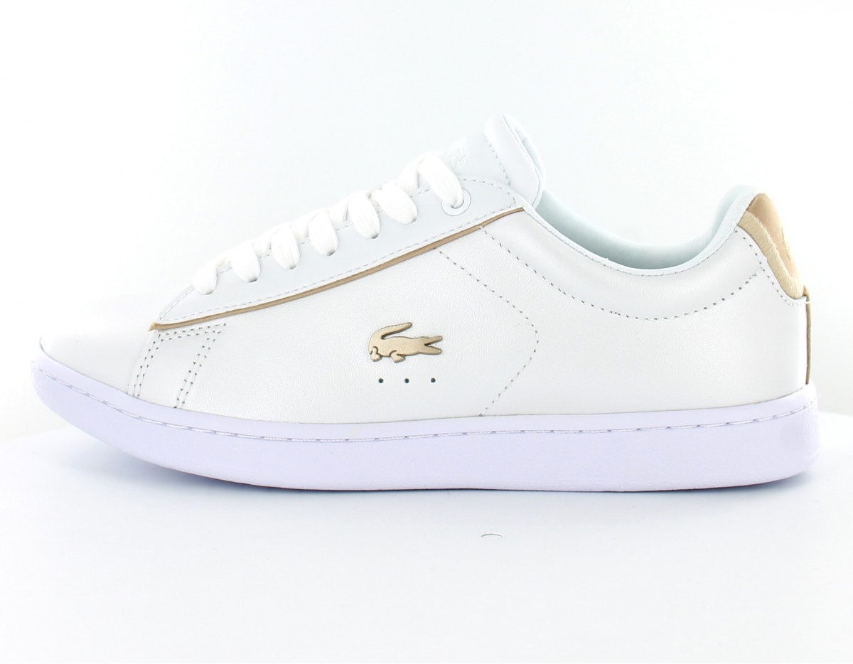 Lacoste Carnaby Evo 118 Blanc-Satin-Or