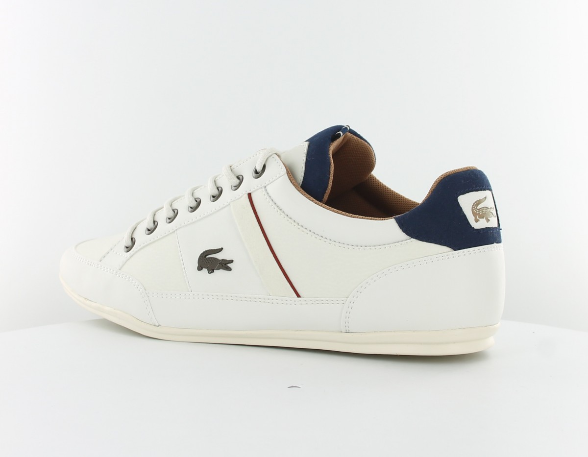 Lacoste Chaymon 118 2 Cam Blanc-Bleu Marine