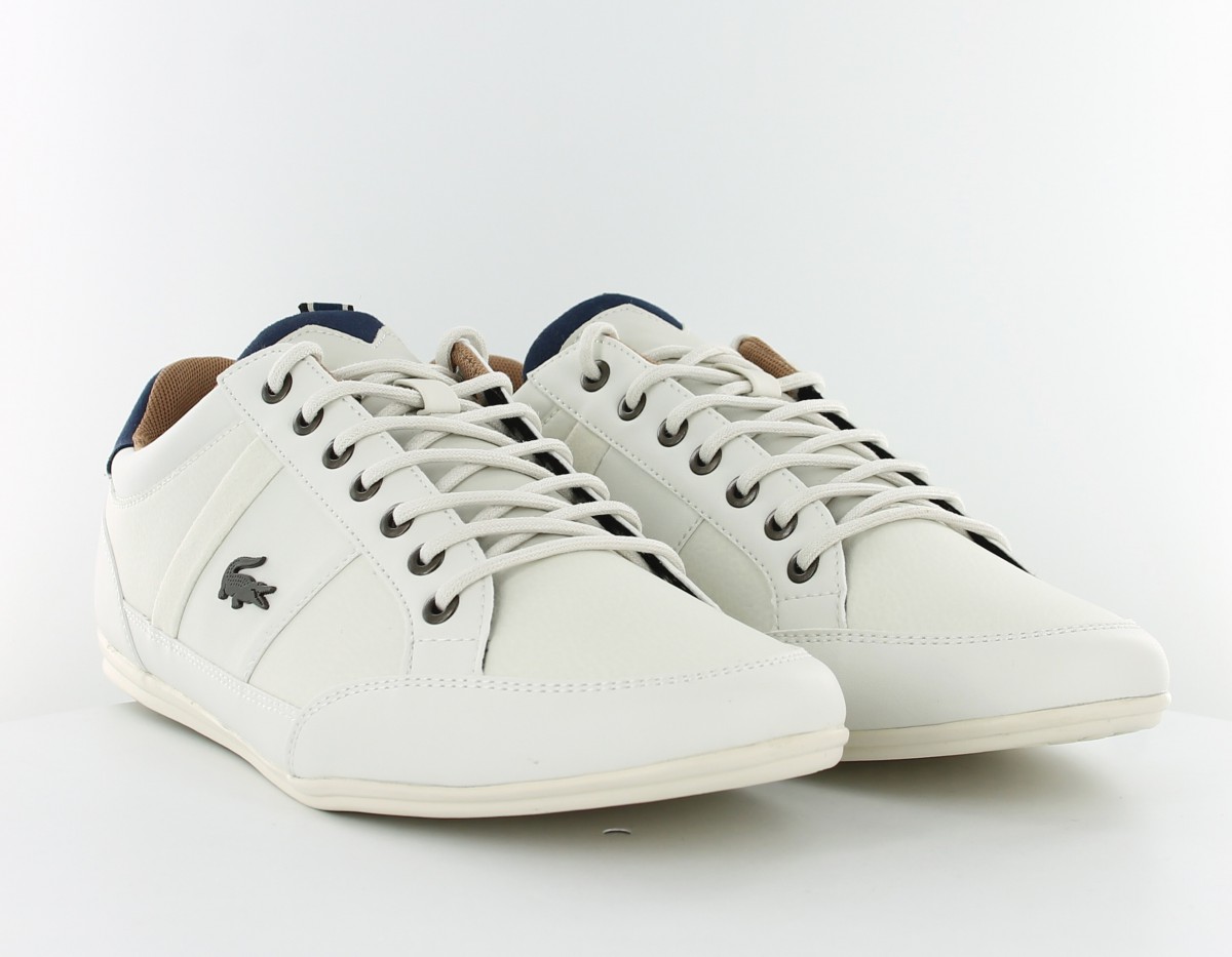 Lacoste Chaymon 118 2 Cam Blanc-Bleu Marine