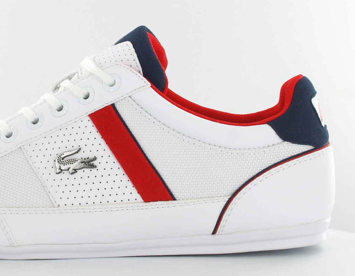 Lacoste Chaymon 118 blanc-bleu-rouge