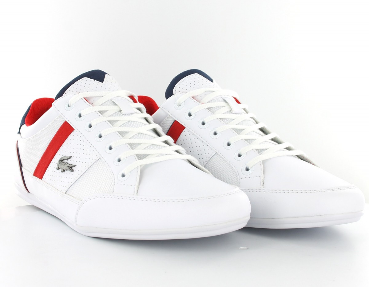 Lacoste Chaymon 118 blanc-bleu-rouge