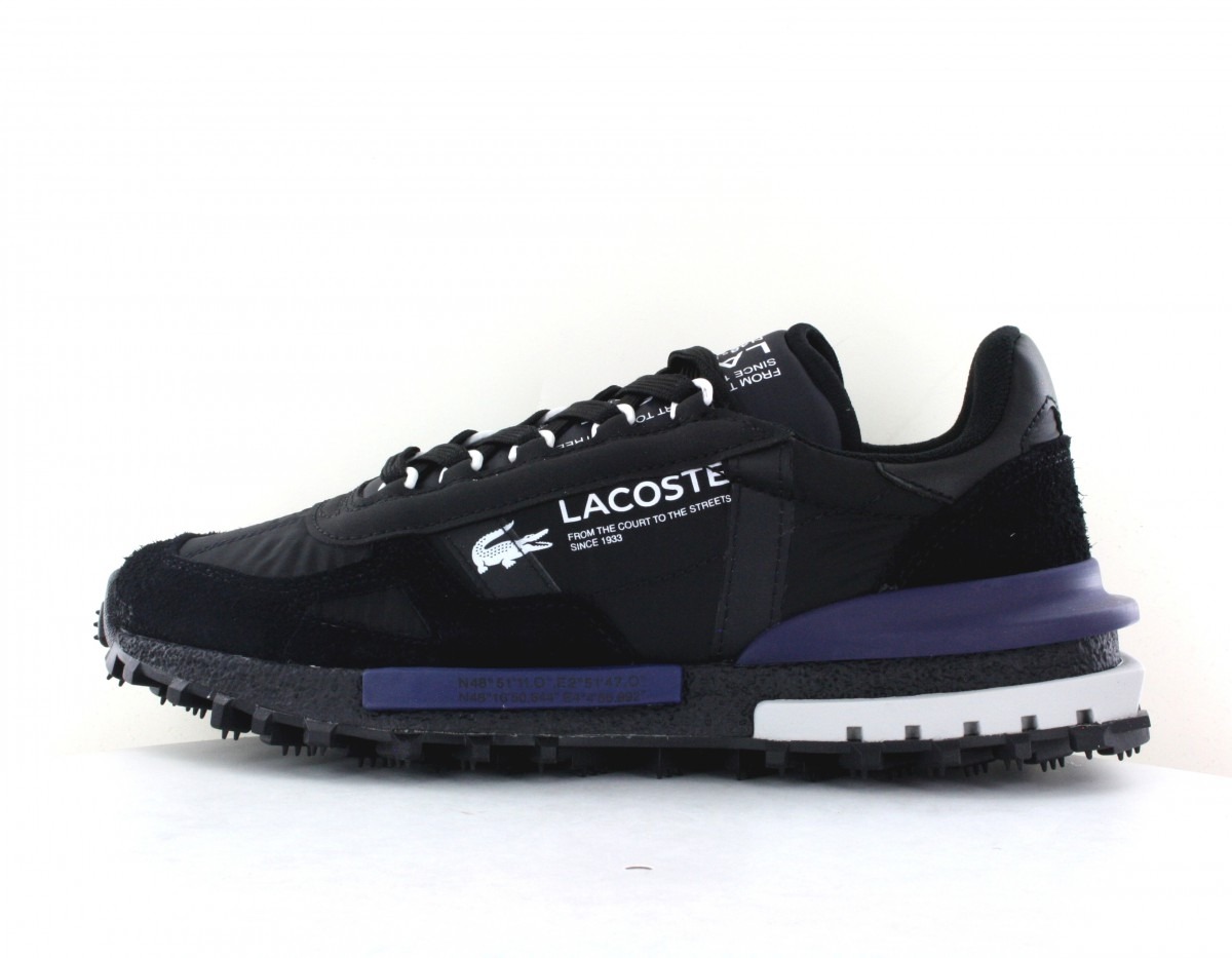 Lacoste Elite active noir bleu gris