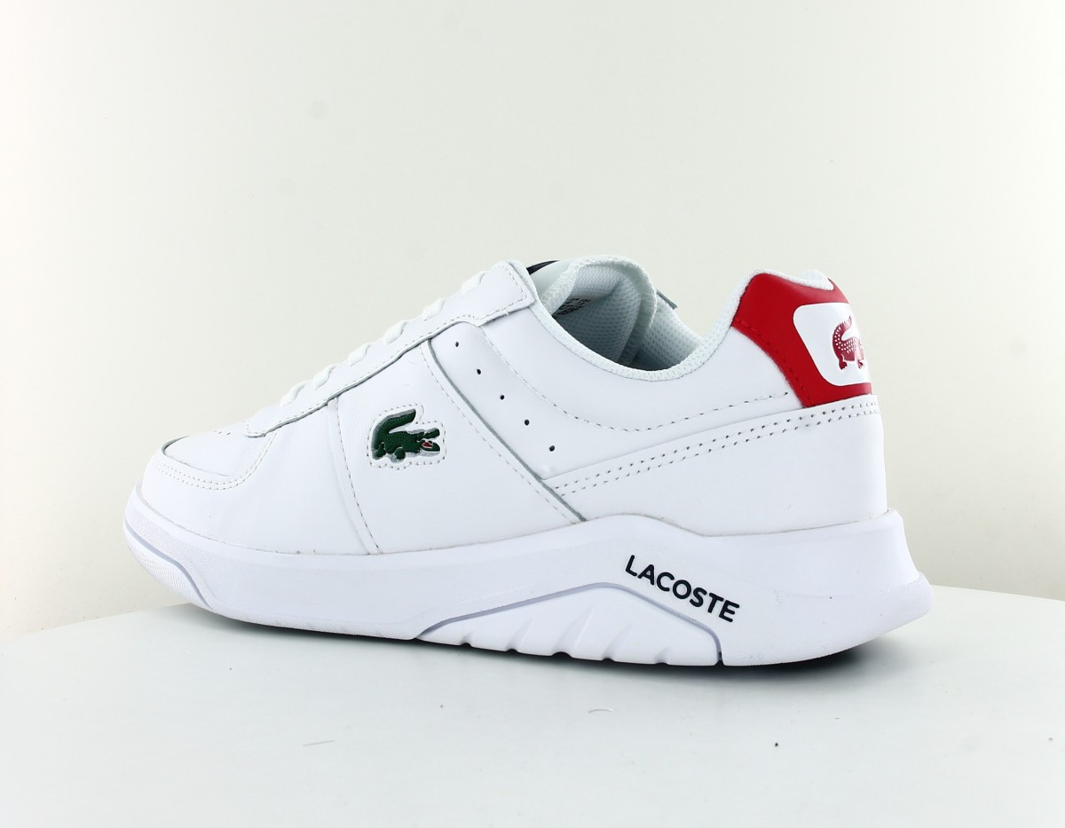 Lacoste Game advance blanc vert bleu marine rouge