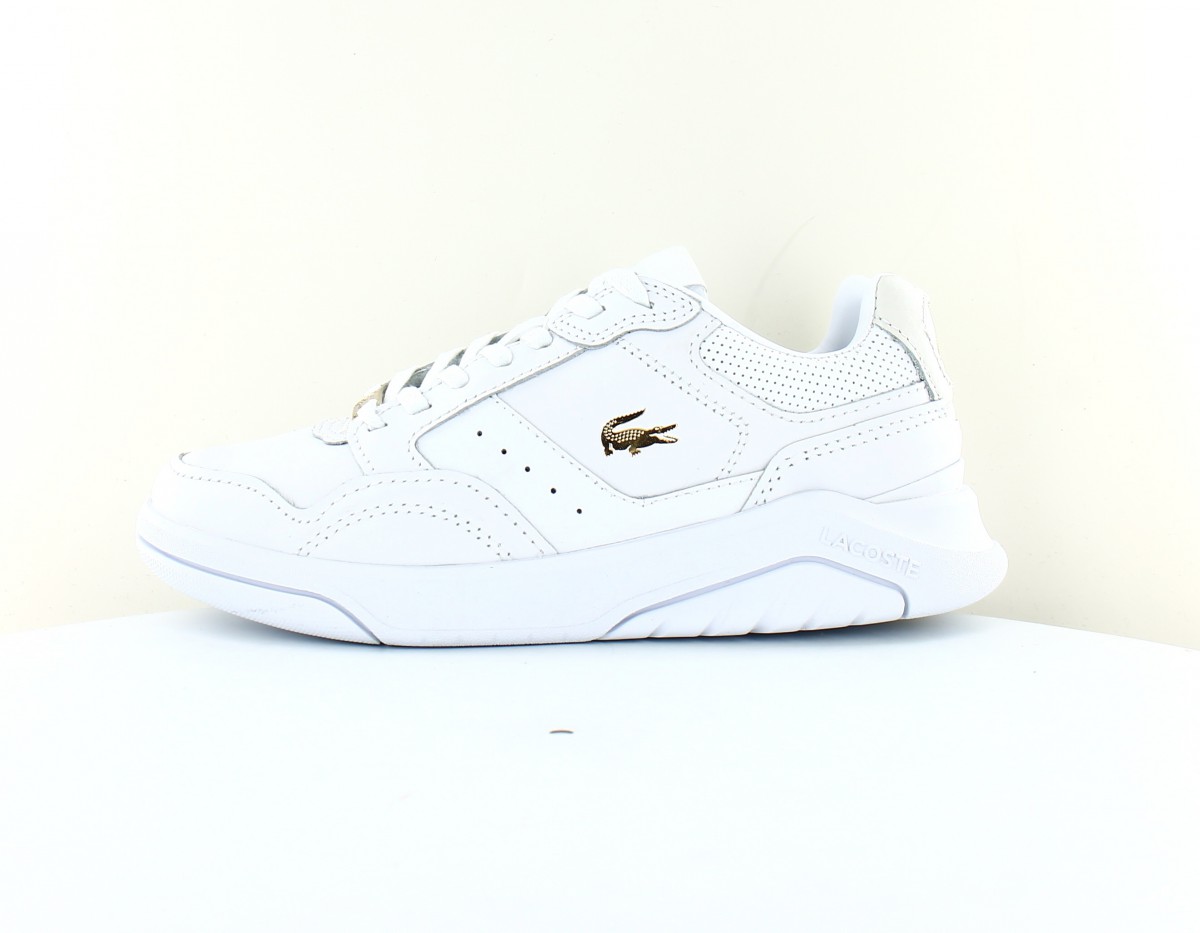 Lacoste Game advance luxe blanc or