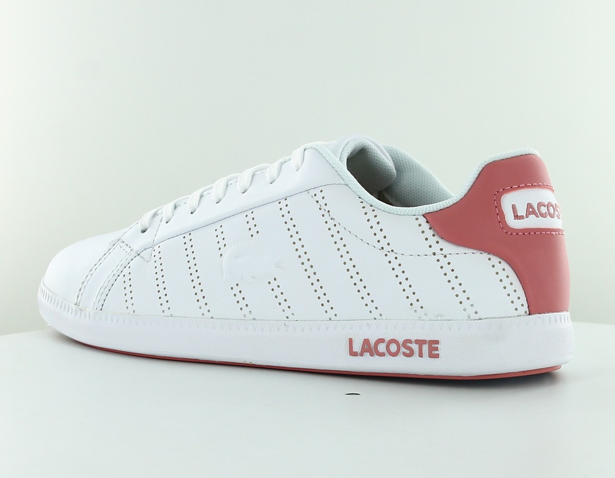 Lacoste Graduate 318 blanc-rose