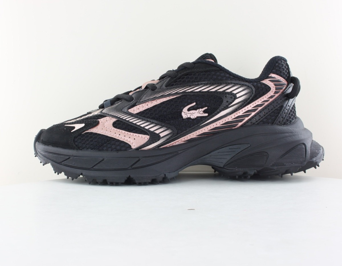 Lacoste L003 neo shot noir rose brillent