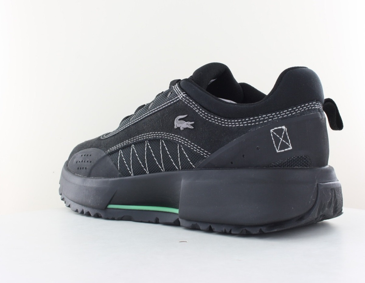 Lacoste Laced guard noir vert