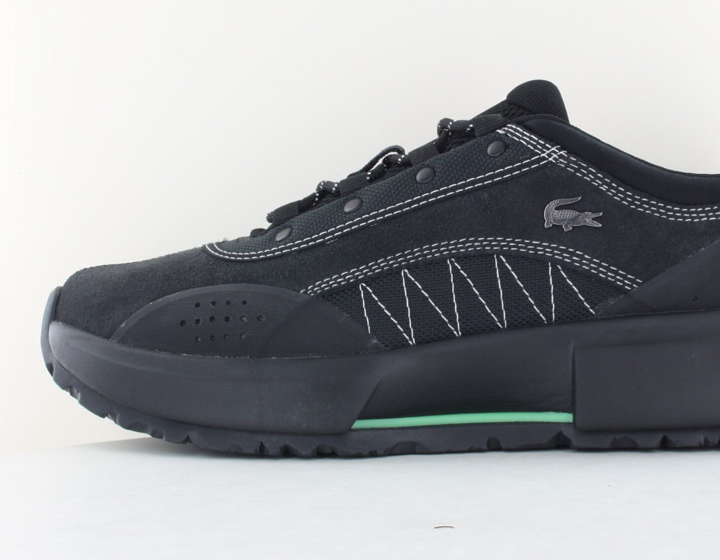Lacoste Laced guard noir vert